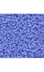 Miyuki delica Beads 11/0 - Matted opaque light blue ab DB-881